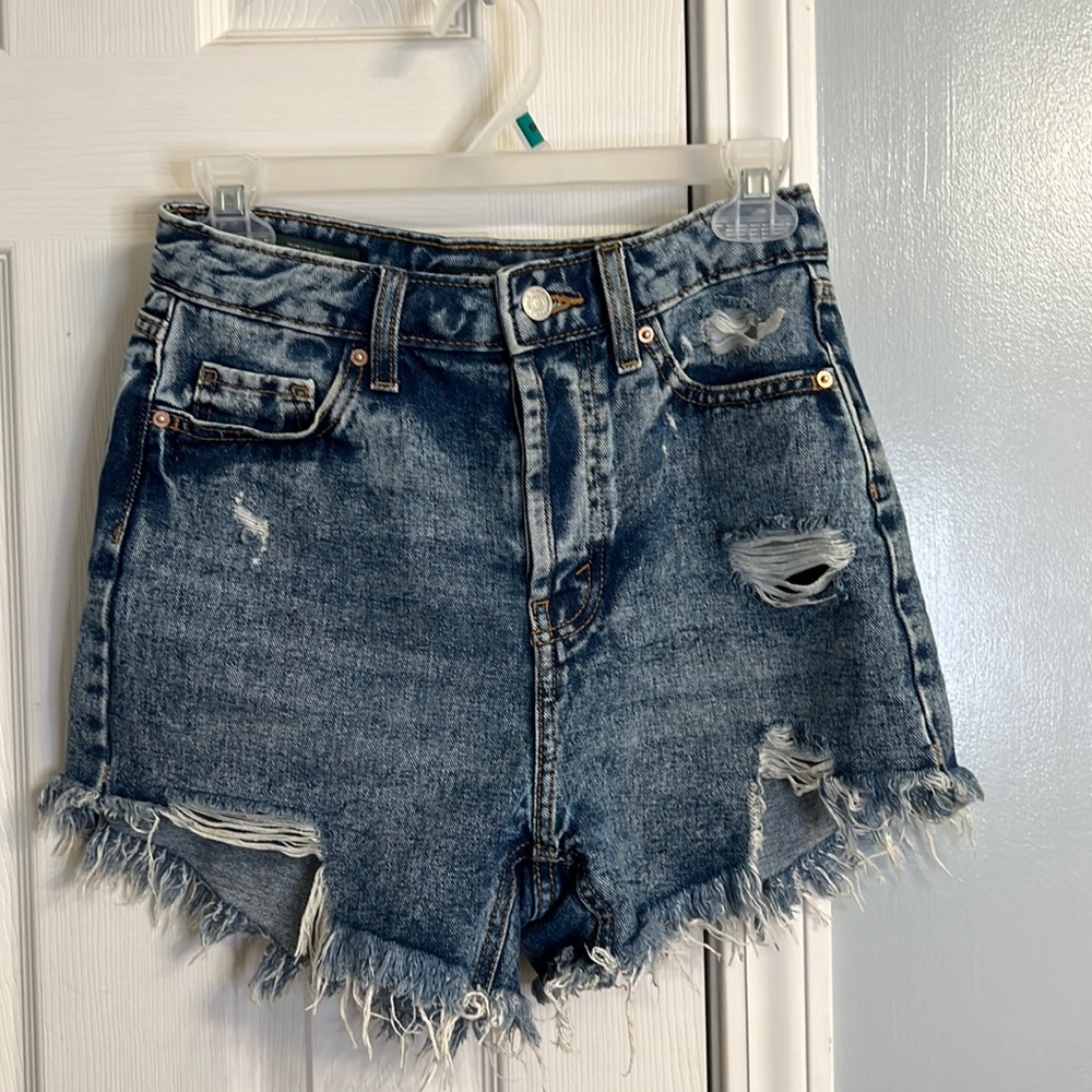 High Waisted Jean Shorts